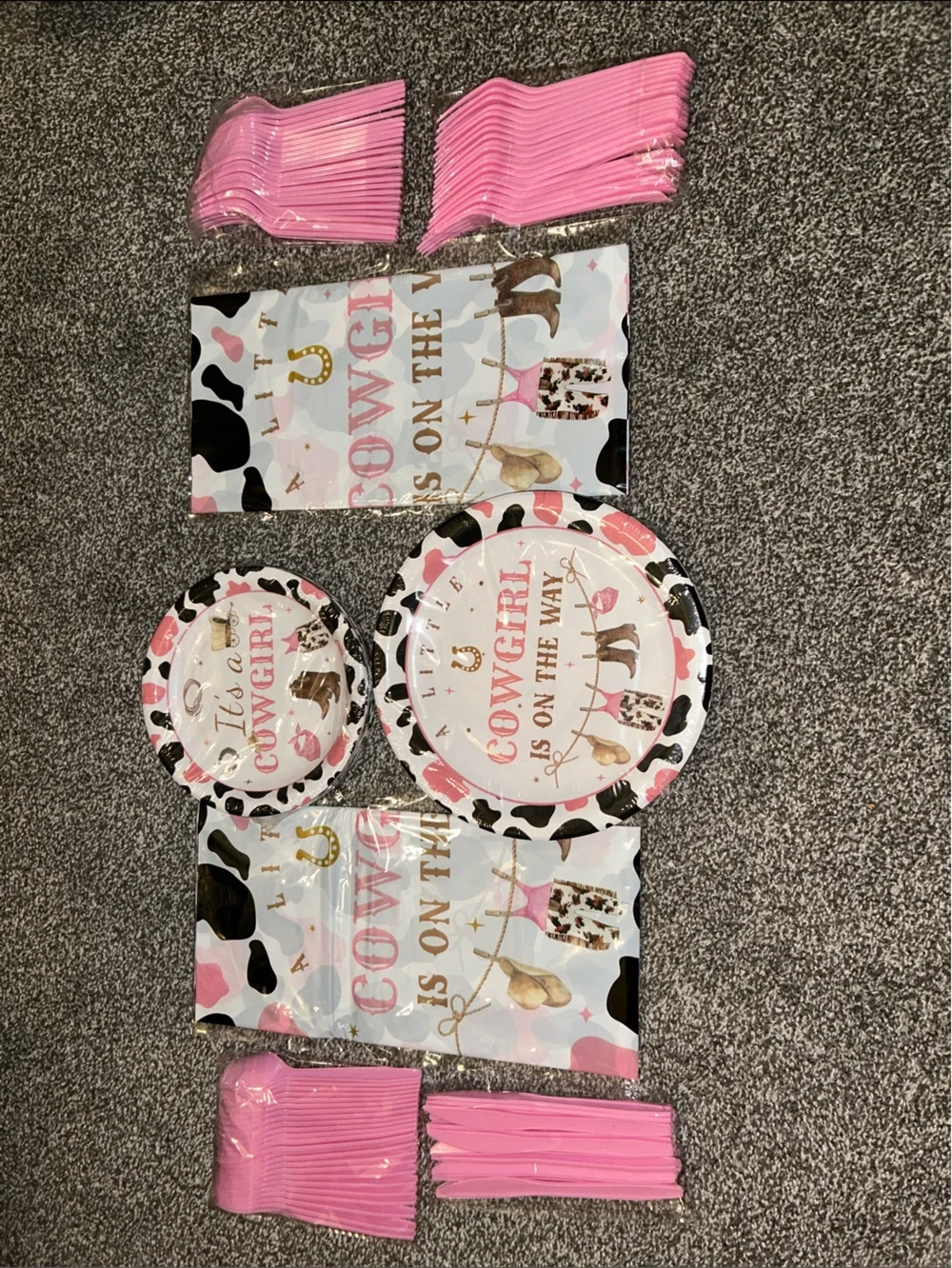 Best Wishes Party Gift Box for Cowgirl Baby Shower